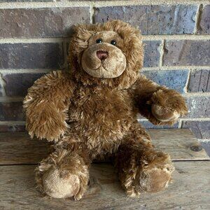 Build A Bear Shaggy Brown Bear Plush 16" Stuffed Animal Retired
